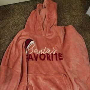 Weekend Soul Pink Santa's Favorite Wearable Blanket One Size